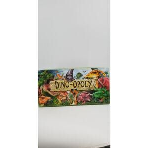Dino-Opoly the Dinosaur Game 150 Million Years PARTIAL